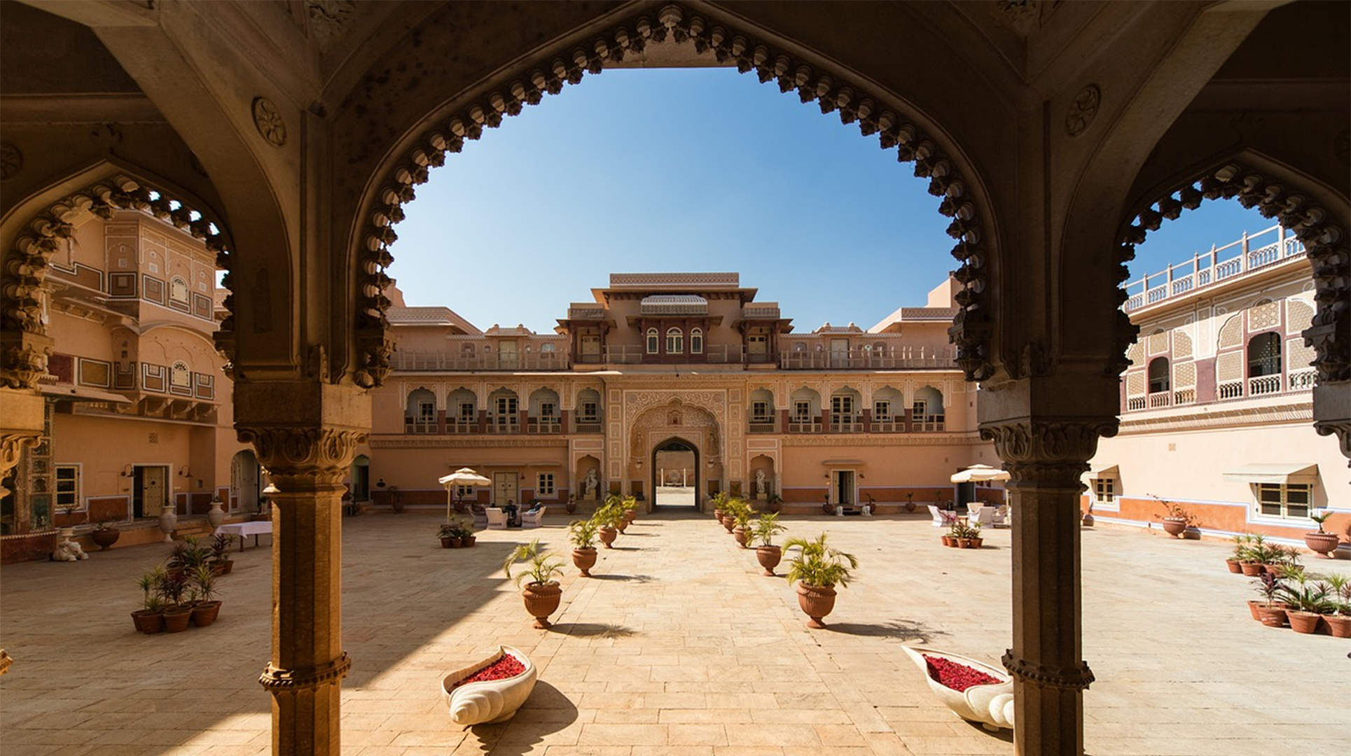 Architecture, Chomu Palace, Rajasthan, Representing Rajasthan trip plan